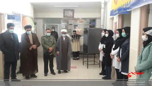 دیدار و تجلیل از پرستاران در شهرستان کوهرنگ
