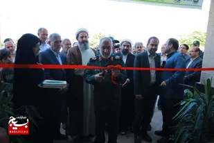 افتتاح نمایشگاه "اقتصاد به توان مردم" با حضور فرمانده سپاه انصار الرضا(ع) در طبس