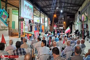 &laquo;شب&zwnj;های اقتدار&raquo; سرخه به ایستگاه ۱۹۶ رسید؛ جلوه&zwnj;ای از وحدت و حضور مردم