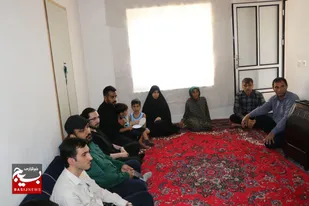 عهدی با خانواده شهدا در دل روستای کردمیر
