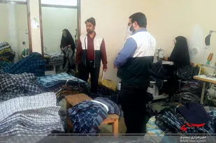 ایجاد اشتغال برای بانوان در کارگاه تولیدی پوشاک