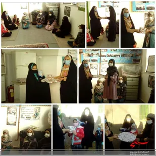 برگزاری حلقه صالحین کودکان با موضوع دهه بصیرت