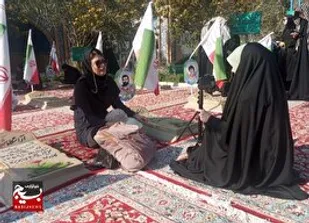 حضور کاروان رسانه&zwnj;ای شهید محمد عفیف در پادگان شهید حبیب اللهی اهواز و یادمان شهدای هویزه به منظور پوشش رسانه&zwnj;ای راهیان نور ۱۴۰۴ در روز اول اعزام به استان خوزستان