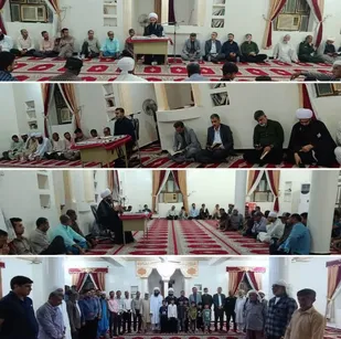 برگزاری محفل انس با قرآن در سیریک به مناسبت سالگرد شهادت سید حسن نصرالله