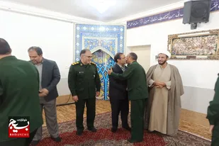دیدار شهردار ملایر با فرمانده و کارکنان سپاه ناحیه ملایر