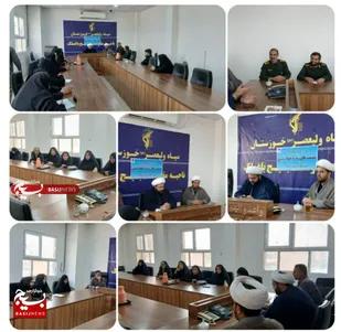 جلسه جهاد تبیین ، کلید روشنگری در جنگ ۱۲ روزه اسرائیل و ایران در شهرستان باغملک