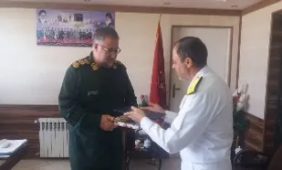دیدار مدیرکل حفظ آثار دفاع مقدس آذربایجان شرقی با جانشین فرمانده سپاه عاشورا