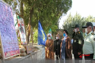 صبحگاه مشترک نیروی نظامی و انتظامی در اسدآباد