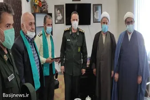 دیدار فرمانده سپاه کبودراهنگ با فرمانده انتظامی شهرستان