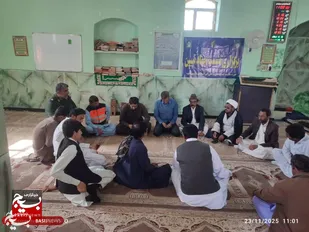 نشست جهاد تبیین در حوزه حضرت علی ابن ابیطالب (ع) میرجاوه برگزار شد