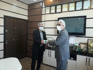 تجلیل از فرزندان شهدای عملیات مرصاد شاغل در اداره&zwnj;کل راه آهن شمال شرق (۱) شاهرود+ تصاویر