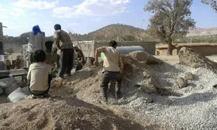 احداث خانه عالم در روستای چشمه خانی لردگان