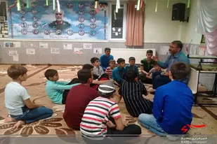 کلاس اخلاق جوانه&zwnj;های صالحین پایگاه شهید &laquo;حصارخانی&raquo; همدان