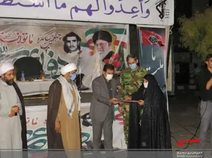 مراسم آبروی محله افتخار کوچه در شهر هشتگرد برگزار شد