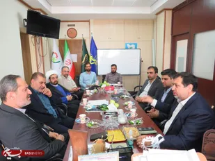 برگزاری جلسه برنامه های گرامیداشت چهل و پنجمین سالگرد هفته دفاع مقدس سازمان بسیج کارگران و کارخانجات کشور