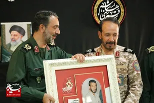 تقدیر و تجلیل از قهرمان مرصاد/سردار سلیم آبادی اسطوره ای برای دیار آفتاب