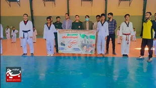 خانه تکواندو شهرستان رودبارجنوب با حضور مسئولان افتتاح شد