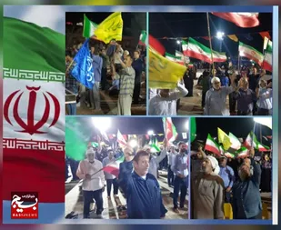 موج ۱۰۱ اجتماع مردمی بندرهندیجان همزمان با واقعه مباهله در ۲۴ ذی الحجه