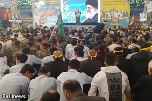 همایش اقتدار بسیجیان در شهرستان کبودراهنگ