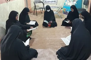 برگزاری محفل انس با قرآن در روستای بات کوچک سراوان