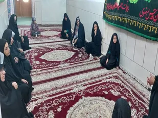 نشست سبک زندگی اسلامی در پایگاه مقاومت ریحانه برگزار شد