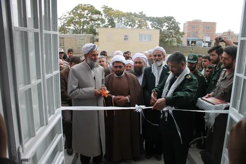 افتتاح ساختمان جدید حوزه مقاومت محمد رسول الله در راز و جرگلان