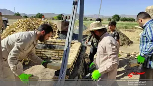 اردو جهادی گروه جهادی شهید صدوقی اراک در روستای ساروق