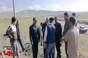 بازدید سردار مجیدی از اردوهای جهادی شهرستان تویسرکان
