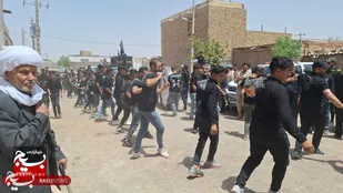 عشایر بخش سمیع آباد تربت&zwnj;جام در سوگ امام&zwnj;حسین&zwnj; علیه&zwnj;السلام و یارانش اشک ماتم ریختند+فیلم و تصاویر