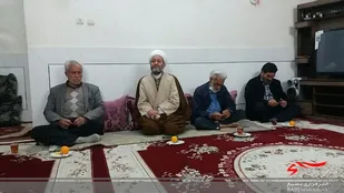 مراسم دیدار با مادر شهید قاسمی نیا