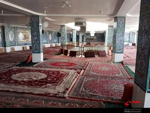 آماده سازی حسینیه رزمندگان اسلام بروجن