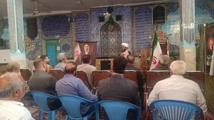 جلسه مجمع الذاکرین مداحان در سالروز قیام خونین 17شهریور