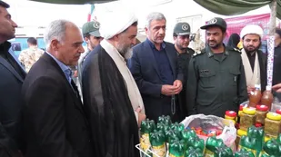گشایش نمایشگاه اقتصاد مقاومتی در سامان