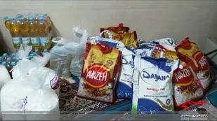 توزیع ۴۰ بسته معیشتی  به همت قرارگاه جهادی شهید &laquo;سلیمانی&raquo; همدان