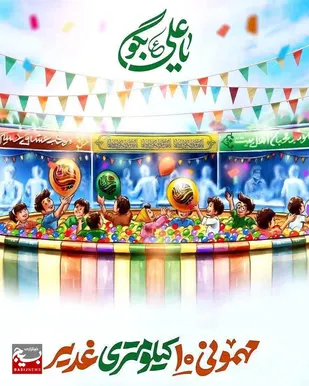 جهادگران بسیجی البرز صد هزار ساندویج در مهمانی ده کیلومتری غدیر توزیع می&zwnj;کنند
