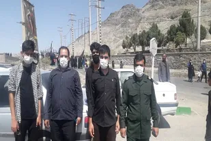 پیاده روی نمادین جاماندگان اربعین حسینی در زاهدان برگزار شد
