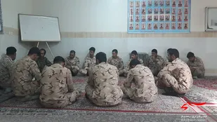 دیدار با کارکنان پادگان شهید اژدری