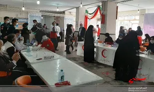 ۶۳۳ داوطلب هلال احمر اسدآباد در انتخابات مجامع شرکت کردند