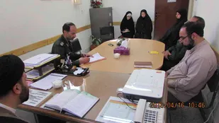 دیدار و سرکشی نمایندگی، ولی فقیه از حوزه&zwnj;های بسیج خواهران شاهرود+ تصاویر