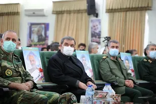 مراسم اولین سالگرد شهادت حاج قاسم سلیمانی در سنندج برگزار شد + تصویر