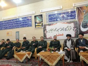 سرکشی فرمانده سپاه ناحیه شاهرود از پایگاه&zwnj;های بسیج+ تصاویر