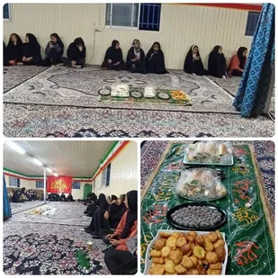 آیین عزاداری در دانشگاه ملی مهارت