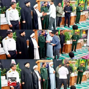 تجلیل از آزادگان سرافراز میهن اسلامی در  شهرستان بشاگرد