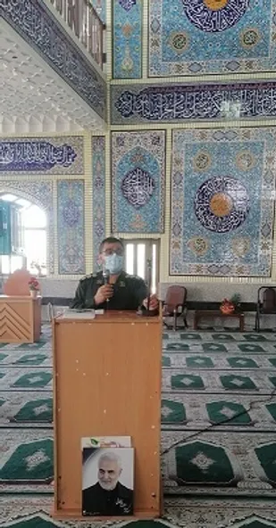 رزمایش جهادگران فاطمی در بافت
