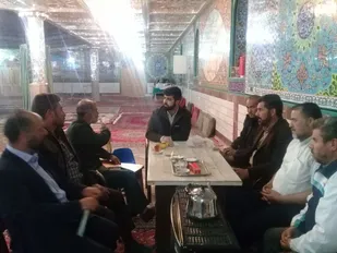 برگزاری نشست مشورتی برنامه های سال ۹۷ پایگاه بسیج شهر کلاته خیج+عکس