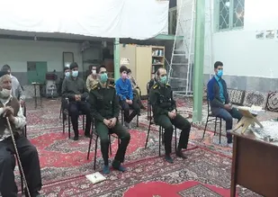 جلسه تکریم و معارفه فرمانده پایگاه علی ابن ابیطالب (ع) خوانسار برگزار شد