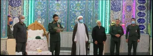 مراسم تکریم و معارفه فرمانده پایگاه بسیج حضرت ابوالفضل(ع) دستگردبرخوار