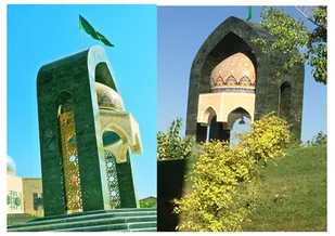 یادمان شهدا گذرگاهی است برای آرزومندان زمینی آسمان