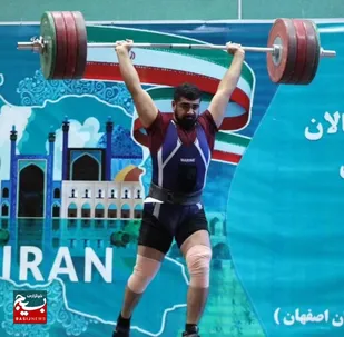 وزنه&zwnj;بردار گلستانی مدال&zwnj;های کشوری را جارو کرد