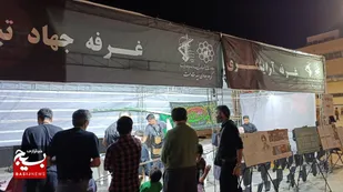 موکبی متفاوت در مشهد با نذر شانه و قیچی